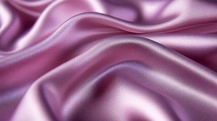 Fototapeta premium Luxurious Smooth Mauve Satin Fabric Texture for Elegant Backgrounds