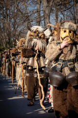 Masquerade festival in Sofia, Bulgaria