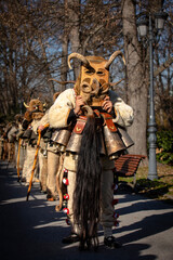Masquerade festival in Sofia, Bulgaria