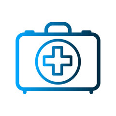 Medical icon design template