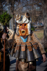 Masquerade festival in Sofia, Bulgaria