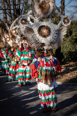 Masquerade festival in Sofia, Bulgaria