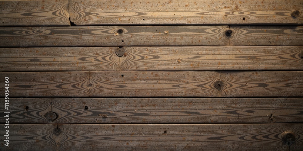 Poster Rustic Weathered Wood Planks Texture Background Featuring Natural Grain and Subtle Color Variations