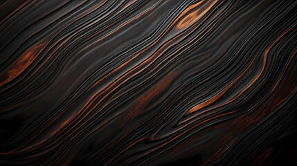 Background of lacquered african blackwood. Blazewood. Illustration