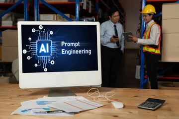 Generative AI virtual assistant tools for prompt engineer and user for ease of engage artificial...