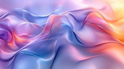 Obraz premium Abstract Background - Colorful Flowing Waves of Light and Color