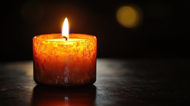 The sight of a candleÃ¢â‚¬â„¢s flickering light, a focus for meditation and a reminder of the inner light within.