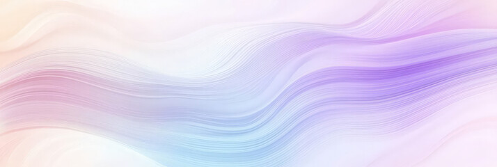 Obraz premium Abstract Pastel Wave Pattern for Creative Backgrounds - A Soft and Colorful Design Ideal for Artistic Projects and Digital Displays