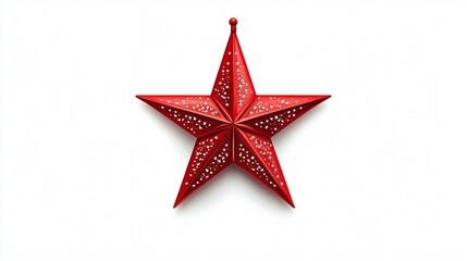 Obraz premium Beautiful Christmas Star Shooting Star Wide Angle Centered Image