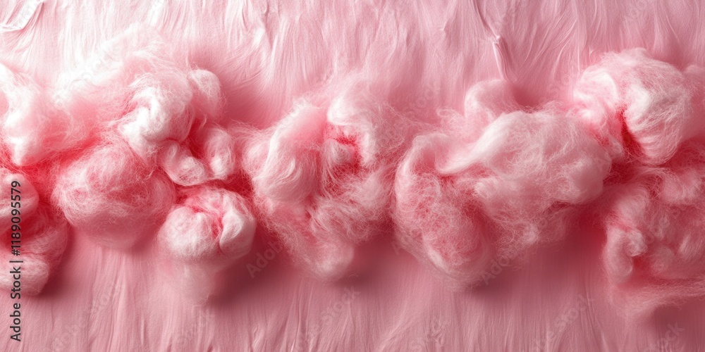 Poster textured background of soft pink fluffy fabric suitable for various design applications and backgrou
