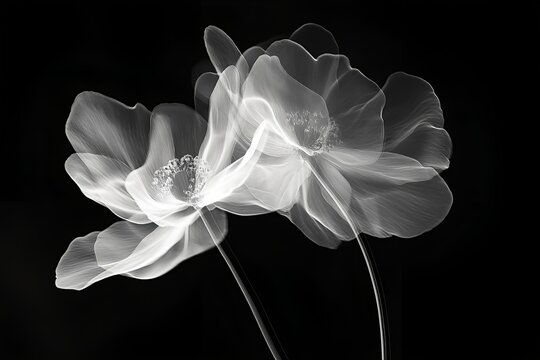 Flower photogram 