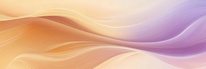 Serene Abstract Wave Pattern in Soft Pastel Colors for Tranquil Backgrounds and Digital Art