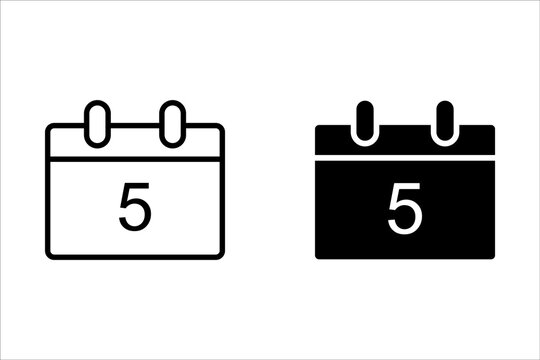 Calendar icons collection 1, 2, 3, 4, 5, 6, 7, 8, 9, 10, 11, 12, 13, 14, 15, 16, 17, 18, 19, 20, 21, 22, 23, 24, 25, 26, 27, 28, 29, 30. All days of yea. Vector illustration