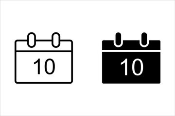 Calendar icons collection 1, 2, 3, 4, 5, 6, 7, 8, 9, 10, 11, 12, 13, 14, 15, 16, 17, 18, 19, 20, 21, 22, 23, 24, 25, 26, 27, 28, 29, 30. All days of yea. Vector illustration