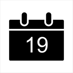 Calendar icons collection 1, 2, 3, 4, 5, 6, 7, 8, 9, 10, 11, 12, 13, 14, 15, 16, 17, 18, 19, 20, 21, 22, 23, 24, 25, 26, 27, 28, 29, 30. All days of yea. Vector illustration