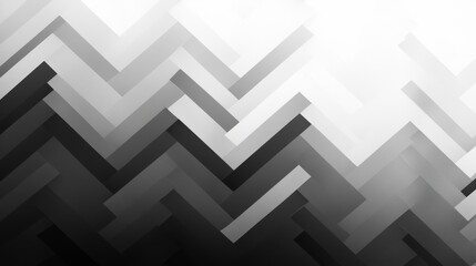 Fototapeta premium Sharp Monochrome Zigzags - Minimalist Abstract Texture with Striking Contrasts and Clean Lines
