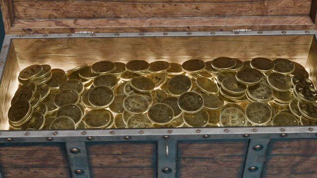 Bitcoin treasure chest