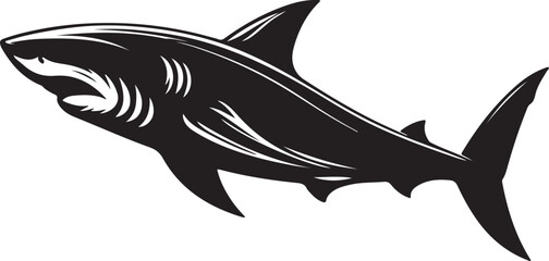 illustration of a shark