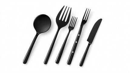 Naklejka premium Monochrome BBQ Utensils Illustration for Cooking and Grilling