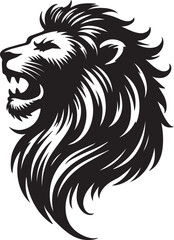 Obraz premium lion head tattoo