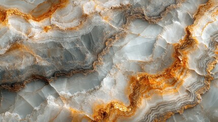 Obraz premium Abstract Background - Gold and Gray Onyx Marble Texture