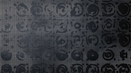 Fototapeta premium Minimalist Monochrome Abstract Texture with Clean Dotted Motifs for Contemporary Design Aesthetics