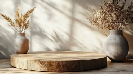 Minimalist Natural Decor Scene