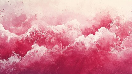 Abstract Pink Waves