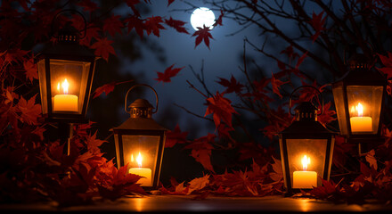 Autumn Night Frame