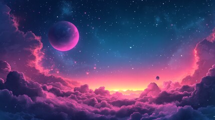 Dreamy Cosmic Landscape