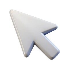 3d mouse cursor, 3D icon illustration