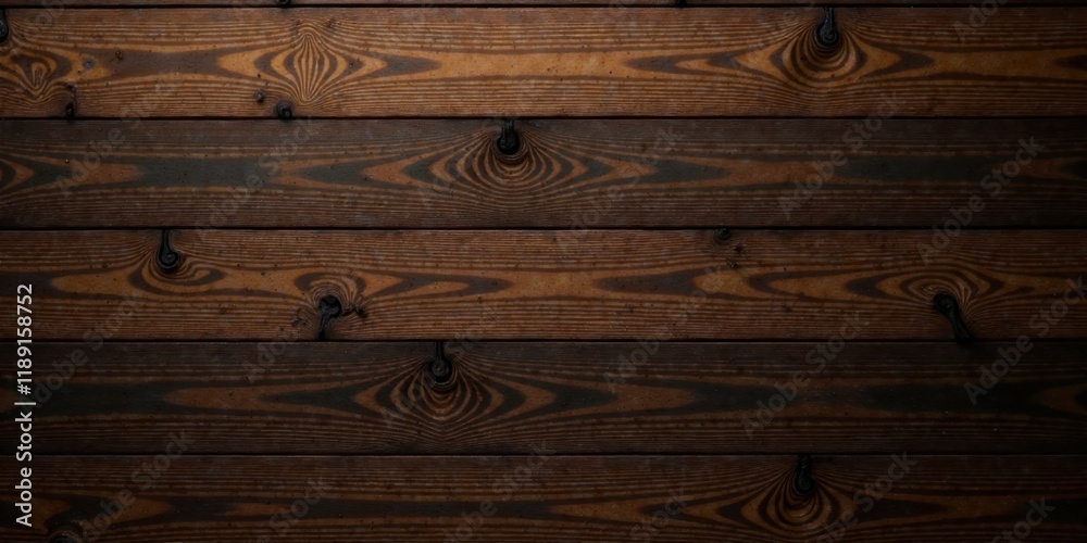 Poster dark brown wood planks texture background image for design projects