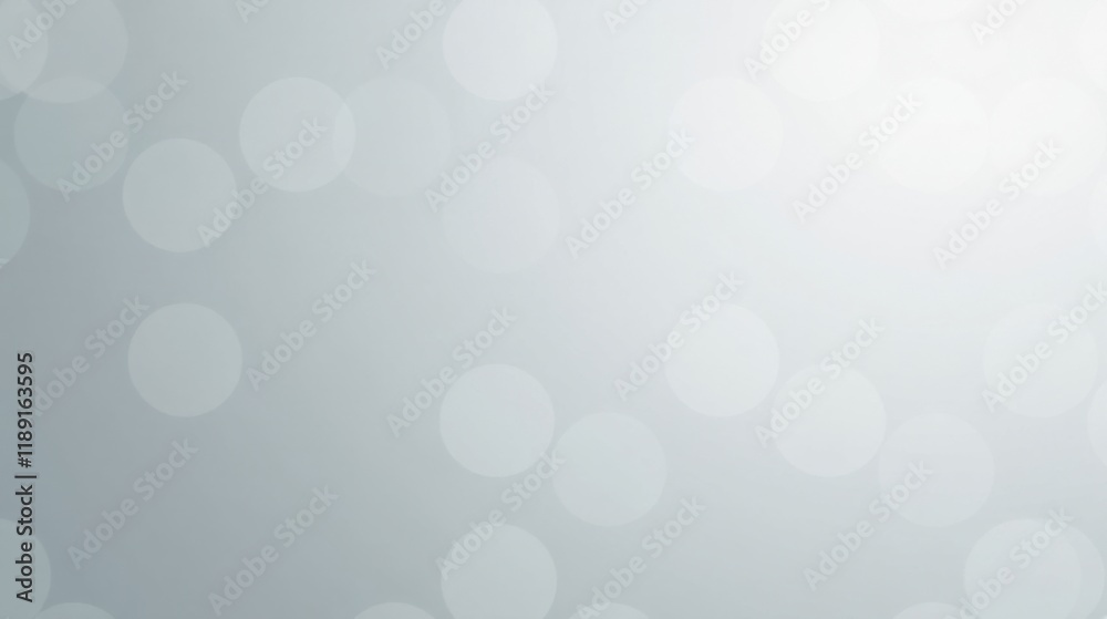 Poster subtle gray background with soft, scattered circles ideal for presentations and designs