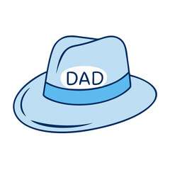 dad s hat vector icon, dad s hat vector illustration - simple illustration of dad s hat, perfect for logos,and dad s hat -themed designs.
