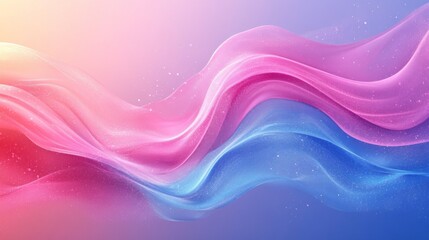 Abstract Colorful Waves