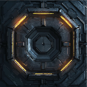 Vektorisiert aus derm Package: rpg, fantasy, game, board, symmetrisch, neon, nerd, au&szlig;erirdisch, ufo, trek, wars, Allianz, portal, planet, galaxy, 