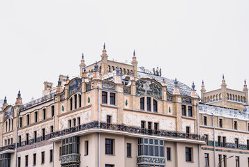 Fototapeta premium facade of a building