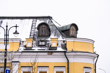 building in the city