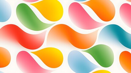 Obraz premium A colorful background with many leaves of different colors
