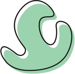 shape elements decoration abstract boho