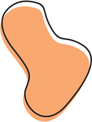 shape elements decoration abstract boho