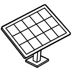 Clean Energy Line Art Design
