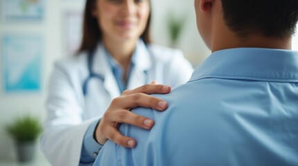 Doctor Comforting Patient