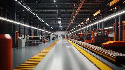 Fototapeta premium train, station, city, tunnel, night, speed, transport, motion, transportation, road, business, urban, subway, railway, architecture, metro, travel, airport, underground, light, street, escalator, blur