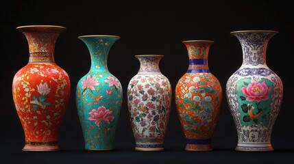 A vibrant top-down view of an abstract arrangement of wooden blocks in various heights and colors,