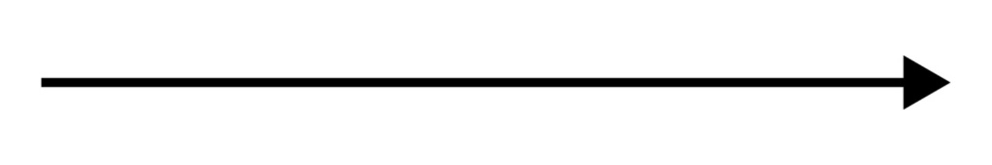 Long straight arrow