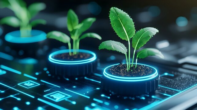 AI-Controlled Vertical Transport System, a futuristic depiction of an advanced AI managing a sleek vertical transport mechanism in a modern environment