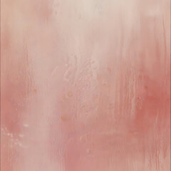 Fototapeta premium Detailed close up of vibrant pink background with intricate leaves scattered throughout, A soft, pastel pink background with delicate swirls