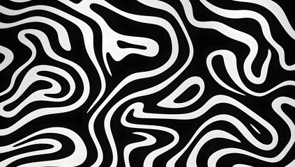  A Zebra skin maze pattern
