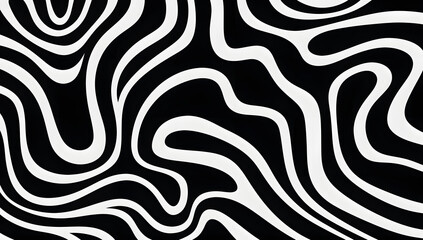  A Zebra skin maze pattern